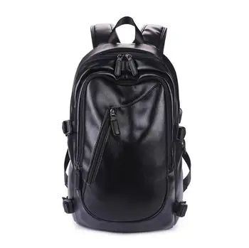 071217 erkekler yüksek kapasiteli büyük sırt çantası okul öğrenci moda çift omuz çantası