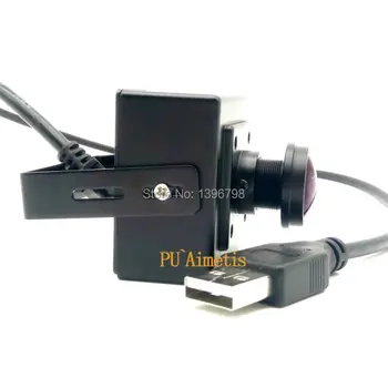 1/2 PU'Aimetis Full Hd MP 1080P H. 264 30 fps Yüksek Hız.7 OV2710 1.8 mm 170 derece güvenlik kamerası Linux UVC Mini USB Kamera