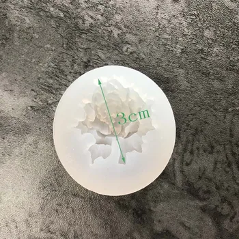 1 ADET Moda Kristal Silikon Kalıp Kalıp Geometrik Kolye Mücevher İşaretleme Aracı Zanaat Çiçek Şeklinde,S111