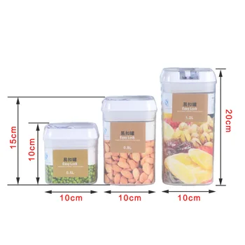 1 Set Kare Şeklinde 4 Bingone FT Konteyner Mutfak Araç Yiyecek Kapları Kek Pops Kek tutucu BPA Ücretsiz Boş Kutu Push-Up