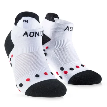 1 Çift AONİJİE Atletik ayak Bileği Kadın Açık Yürüyüş Koşu Spor Erkek Yastıklı Mürettebat Masaj Çoraplar