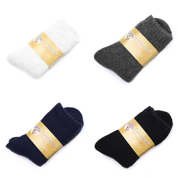 1 Çift Erkek Termal Yün Kaşmir Rahat Kış Sıcak Çorap Kalınlaştırmak-Y107