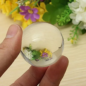 10-200 mm Nadir Açık Asyalı Kuvars katı Top Şeffaf Kristal Top Moda Tablo için bol Şans Topu Dekor kullanılan Küre