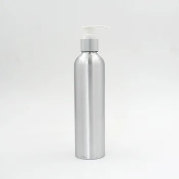 10 adet 50/100 ml Alüminyum metal PP Kapak ( siyah / beyaz / şeffaf )ile püskürtücü Doldurulabilir Şişe pompa şişe sprey