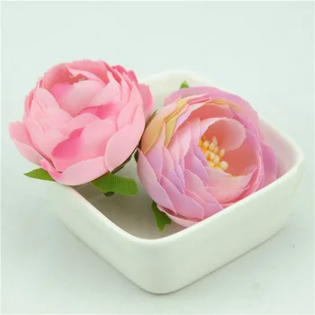10 adet İpek Çiçek Yapay Mini Çiçek Yapay Çiçek Çelenk Düğün Dekorasyon Düğün Araba Dekorasyon Kafası