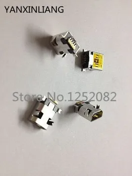 10 Adet Mini USB Dişi 10 Pin SMT SMD Panel Mount Jack Konnektör