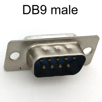 10 adet/çok Bilgisayar Konnektör Ücretsiz kargo Bağdaştırıcı Türü Lehim için DR9 Kadın Erkek DB9