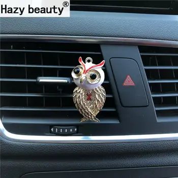 100 araba klimalar, Hava Spreyi Arabada puslu güzellik Elmas Baykuş Araba parfüm Hava delikleri-stil Parfüm Originais