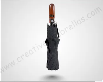 125 cm 3-4 kişilik oto açık oto yakın hex açıları ox stil Çift Katman üç kat rüzgar geçirmez şemsiye açık mini golf şemsiye