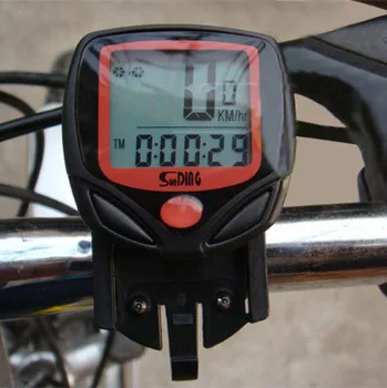 14 bisiklet Bilgisayar Eğlence-Fonksiyonları LCD Ekran Bisiklet Bilgisayarları İle MTE Hız göstergesi Odometre Bisiklet Su Geçirmez-67