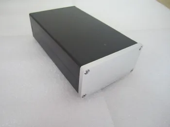 158X92X47mm 0905K Gümüş Alüminyum Kasa/case mini AMFİ/ DAC kutusu/ PSU kasa