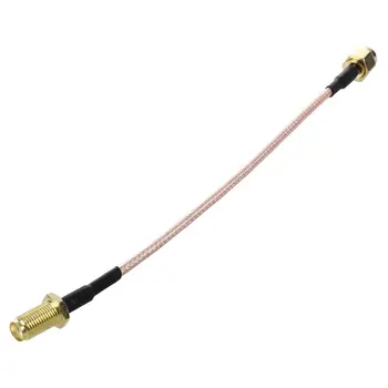 15cm Somun Bulkhead Crimp RG316 Koaksiyel Kablo Teli yeni Stil Erkek Pigtail