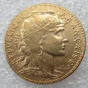 1907 Fransa 20 Frangı Horoz Altın Sikke Kopya Ücretsiz Kargo