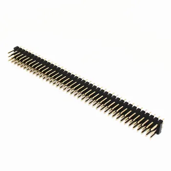 2 ADET Altın Kaplama Pitch 2.54 mm 3x40 120 Pin Pin Erkek Pin Header Şerit Düz İğne Bağlayıcı
