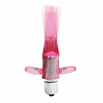 2 ADET/Parmak Vibratörler Uzun Kadın Erkek Eşcinsel G noktası Klitoral Prostat Masajı Yetişkin Seks Ürünleri Anal Plug Seks Oyuncakları Popo Ayarlayın