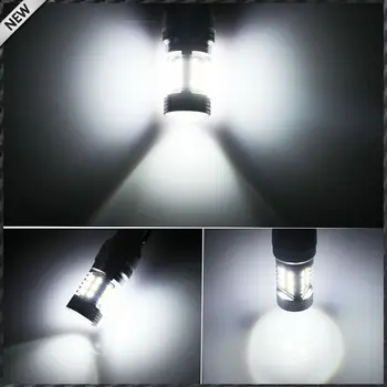 2) Renk Değiştirilebilir Beyaz/Sarı Sarı 3030 Yüksek Güç H16 5202 PSX24W Ampuller LED Işık Yedek Lamba Sis veya Sürüş