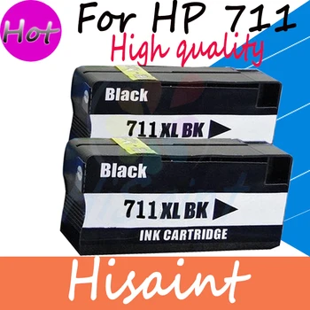 2 Sıcak Satış HP 711 Mürekkep Kartuşu HP 711XL, HP T120 T520 HP T120 T520 Yazıcı İçin Siyah Uyumlu Parça