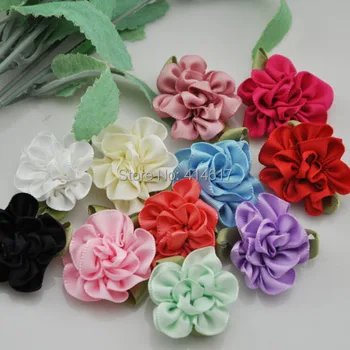 20 adet Şerit Çiçekler Düğün Süslemeleri A068 Aplike El Sanatları Dikiş el Yapımı