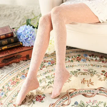2017 Moda 9 Renk Seksi Hollow Dantel Retro Net Çorap Femme Fantaisie Netpanty Külotlu Çorap Seksi Kadın Tayt Oyulmuş