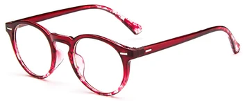 2018 Moda Kadınlar Vintage Çerçeve Optik Gözlük Çerçeve Şeffaf Lens Gözlük Yuvarlak Gözlük Çerçevesi Erkek Gözlük