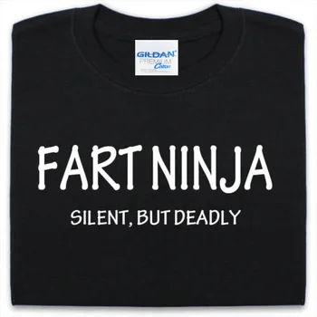 2018 Tasarımlar T Shirt Yaz Garip Şeyler Erkek Ninja T-Shirt Komik Erkek Kadın Noel Noel Hediye Tişört Osuruk