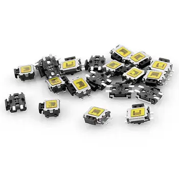20pcs 5x4x1.6 mm 4-Pin SPST Anlık Buton Paneli PCB Mini Dokunsal Anahtarı