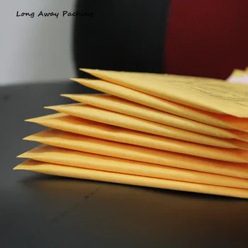 20pcs/LOT Toptan Büyük Büyük Boy Üretici Sarı Kraft kabarcık postaları zarf çanta kağıt çanta postacı POSTA yastıklı