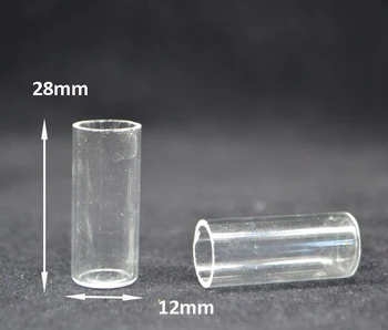 20pieces 28*12 43*15 mm tüp şeklinde cam şişe kavanoz ile bir açılış cam küre takı şişe kolye takı bulguları