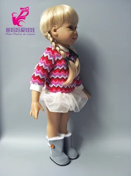 25-28CM kafa boyutu 18 inç için Saç örgüleri Bebek American Girl Doll DİY Aksesuar Yerine peruk