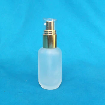 30 ml Uçucu yağ şişesi cam şişe Su ajan emülsiyon Altın pompa ekstruzyon Boş şişe kargo ücretsiz