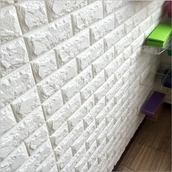 39 yeni PE Köpük 3D DİY Taş Tuğla Kendinden Yapışkanlı Duvar Çıkartmaları Ev Dekorasyonu Oturma Odası Mutfak Sanatı Duvar İçin 70cm Poster duvar Kağıdı*