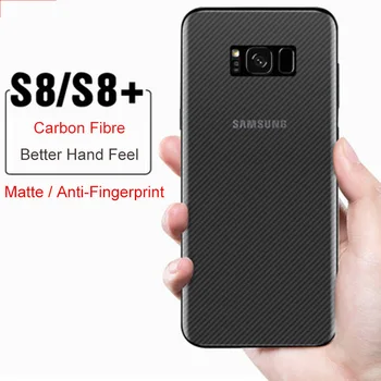 3D Samsung Galaxy S 8 S 8+ Tam Ekran Koruma Ön Sertleştirilmiş Cam Kavisli artı S7 Kenar +Mat Arka Ekran Koruyucu Film 3D