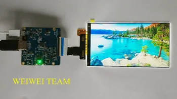 3D Yazıcı için hdmı sürücü kartı için mipi ile 1440p 2560*1440 6 inç 2k lcd monitör / video projeksiyon