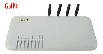 4 Kanal GOİP GSM VOIP ağ geçidi SIP Gateway Desteği VPN & İMEİ değiştirmek ve SMS,4 GSM Cips GOİP4 ODALARINDAN