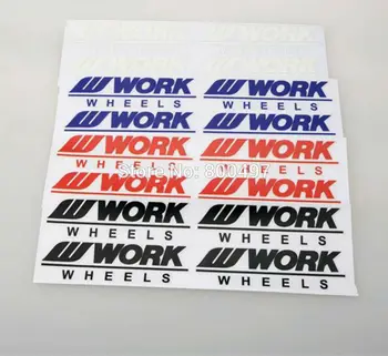 4 x Yeni Komik Araba Jant Dekorasyon Sticker Serisi Araba Aksesuarları İş için Tekerlek Çıkartma