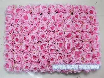 40cm*60 Ücretsiz ortak modülleri EMS çiçek Yapay ipek düğün çiçek duvar arka plan çim/sütun Çiçek Pazarı Ev Dekorasyon gül