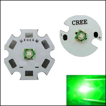 5 ADET Orijinal OKUYUN XPE Cree XLamp XP-E yeşil 520~530nm 16 mm/20 mm PCB Yıldız Üssü İle Işık Lambası LED