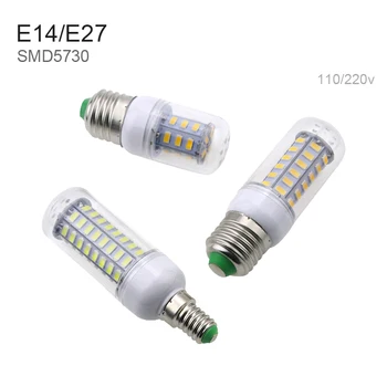 5 ADET Ücretsiz nakliye LED Lamba E27 Mısır Ampul 220V E14 Bombillas lamparas SMD5730 masa lambaları başucu ampul Mutfak led ışıklar Led