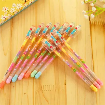 5 lapices jel kalem kawaii caneta de Escritorio Kore okul papelaria criativa peniel'da boligrafos de renkler penne colorate malzemeleri