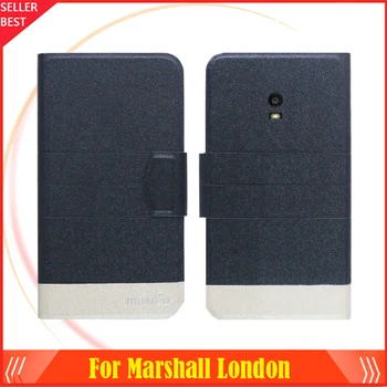 5 Renkler Sıcak! Marshall London Telefon Case Deri Kapağı,Fabrika Doğrudan Moda Lüks Tam Flip Stand Deri Telefonu Durumlarda