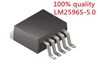 -5 Yeni kalite IC çip çok iyi iş %100-263 ücretsiz kargo 10 adet LM2596S-5.0 LM2596S 5.0 LM2596