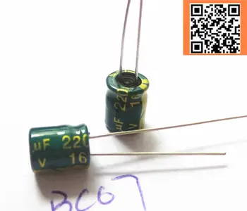 50V0 20pcs/lot BC07.47UF alüminyum elektrolitik kondansatör boyutu 0.47 12 5*UF