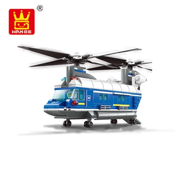 5çocuklar için model oluşturma seti city Heavy Lift Helicopter 3D blok Eğitim modeli inşa oyuncak hobiler