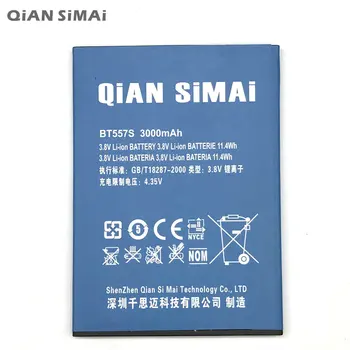 7 ZOPO İçin QiAN SiMAi BT557S Yüksek Kalite 3000mAh Pil Plus Batarya Pil + Takip Kodu 1 ADET