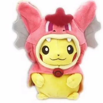 7 Çeşit Seçenek Bebek Peluş oyuncakları Pikachu Cosplay Mega Charizard gyrados Hediye Olarak Hayvan Bebek Çocuk Oyuncakları çocuk Oyuncak