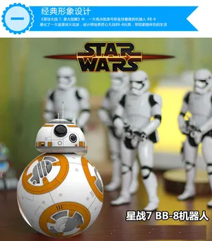 8.5 cm Star Wars Güç Uyanıyor BB8 BB-8 Robot Aksiyon Figürleri Noel hediyesi için brinquedos Koleksiyon Figür oyuncak PVC