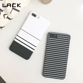 8 iphone İçin iphone 8 Case Mavi Zebra Çizgili Mat Bu eksik Sabit Beyaz Siyah Telefon kılıfı Artı Moda Arka Kapak Koruma