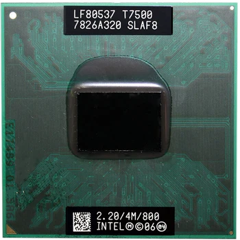 965 yonga seti için Intel Core Duo Tür CPU Çift Çekirdekli Dizüstü bilgisayar işlemci 4M Önbellek 2.2 GHz 1066