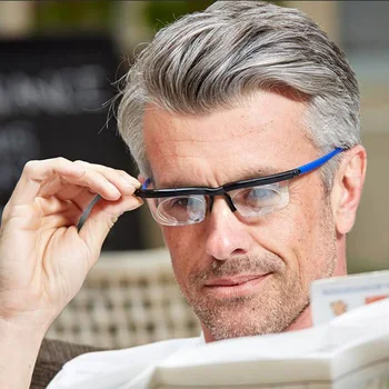 Adlens Ayarlanabilir Okuma-6 D 3D Değişim Büyüteç Değişken Güç +için Miyop Gözlük Gözlük Odak