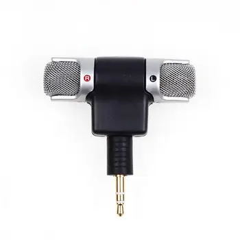 Akıllı MAYMUN iPhone için profesyonel Mikrofon Mikrofon 3.5 mm Mini Jack Kaydı